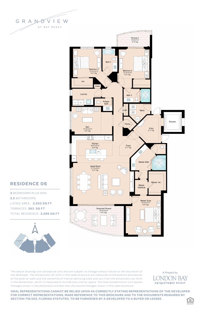 Grandview developer Residence 06 floor plan