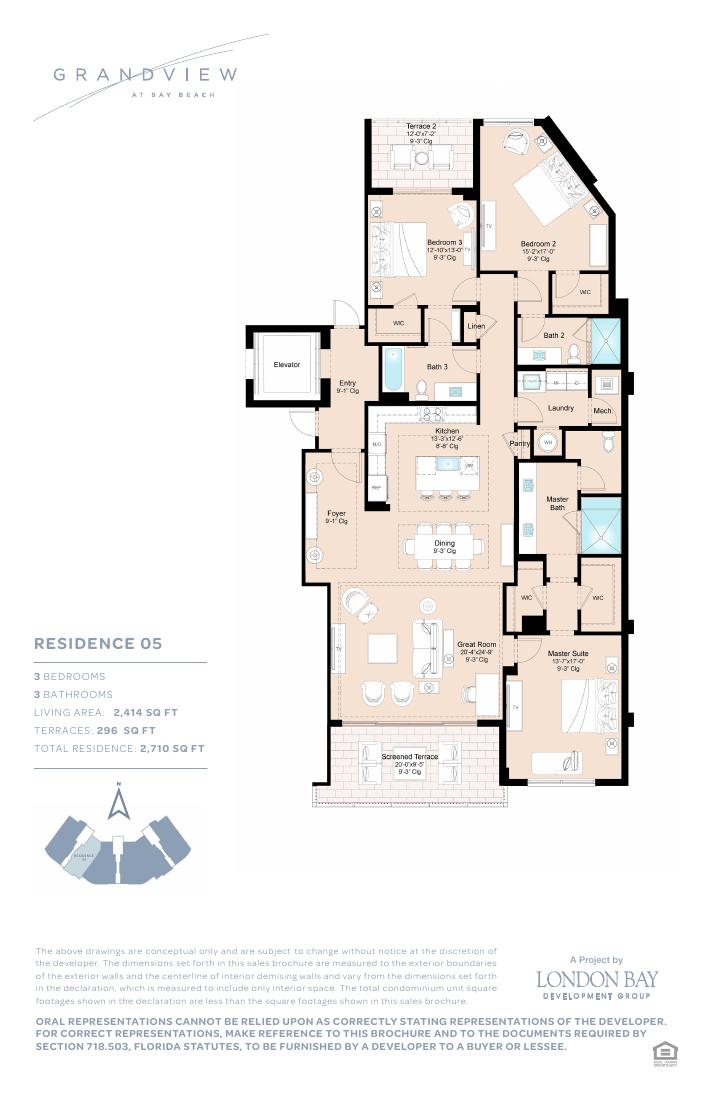 Grandview developer Residence 05 floor plan