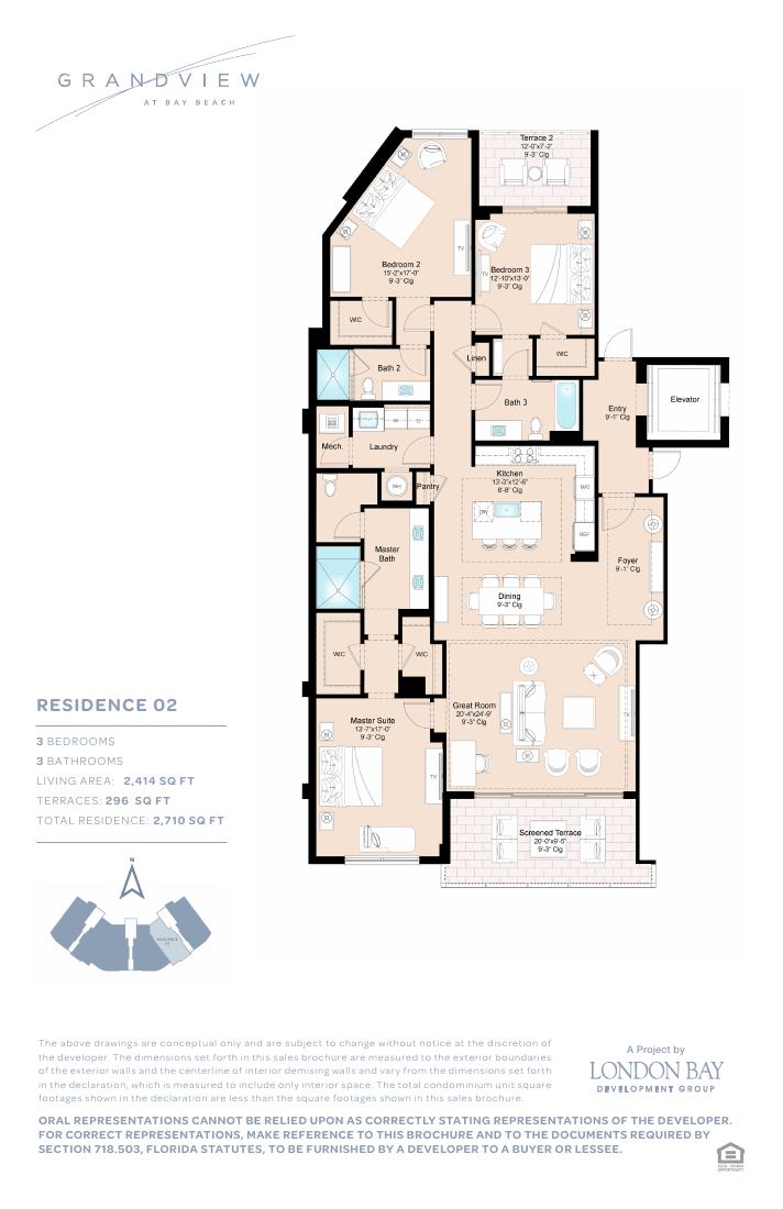 Grandview developer Residence 02 floor plan
