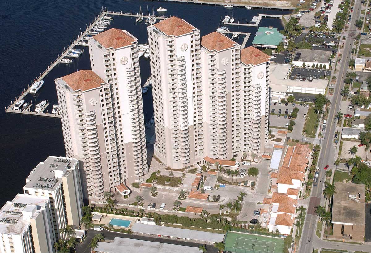 High Point Place actual aerial photograph